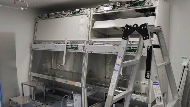 生物安全柜高效過(guò)濾器更換